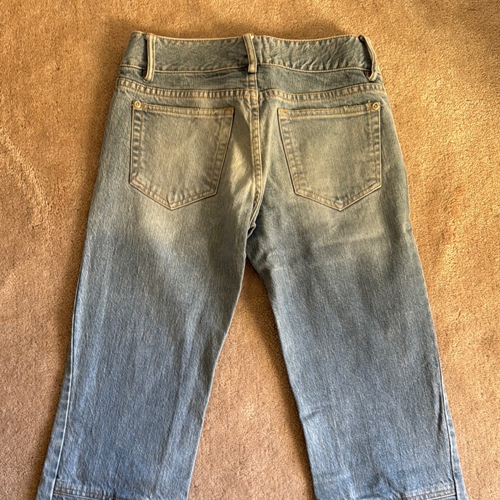 Alice and Olivia Jeans with Button Detail - Picture 4 of 7